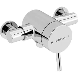 Bristan Prism Thermostatic Exposed Single Control Shower Valve PM2 SQSHXVO C 