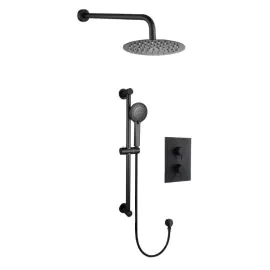 Bristan Prism Concealed Shower Pack Black PRISM BLK SHWR PK