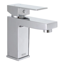 Bristan Qubo Basin Mixer with Clicker Waste QB BAS C