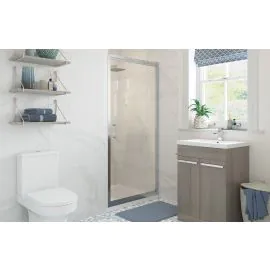 Envy Element 700mm Pivot Door - Chrome