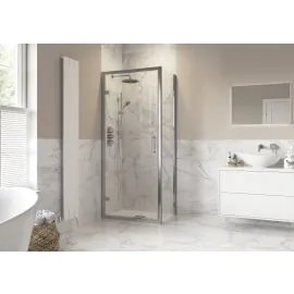 Envy Trend 900mm Hinged Door Side Panel - Chrome