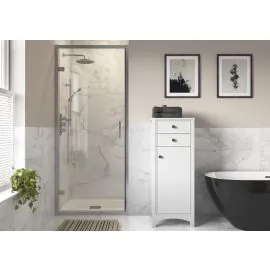 Envy Trend 900mm Hinged Door - Chrome