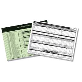 Regin Gas Safety Certificate Pad REGP46