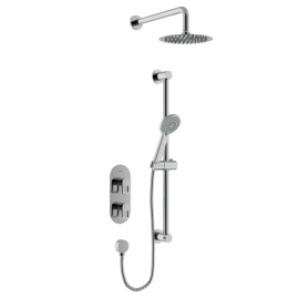Bristan Saffron Concealed Dual Control Shower Pack Chrome SAFFRON SHWR PK