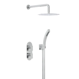 Bristan Sail Shower Pack ith Fixed Head and Wall Outlet Handset SAIL SHWR PK2