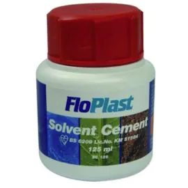 FloPlast Solvent Cement BS6209 125ml SC125
