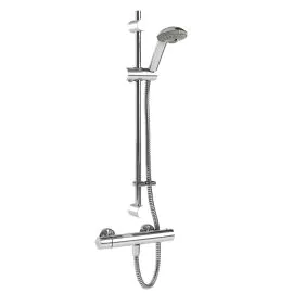 Inta Coolflow Safe Touch Thermostatic Shower With Flexible Slide Rail Kit ST20017CP
