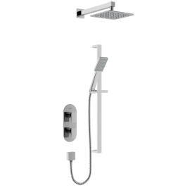 Bristan Tangram Concealed Dual Control Shower Pack Chrome TANGRAM SHWR PK