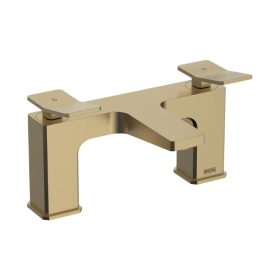 Bristan Tangram Bath Filler Brushed Brass TAN BF BB