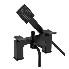 Bristan Tangram Bath Shower Mixer Black TAN BSM BLK