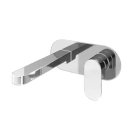 Abacus Ki Wall Mounted Basin Mixer Chrome TBTS-052-1602