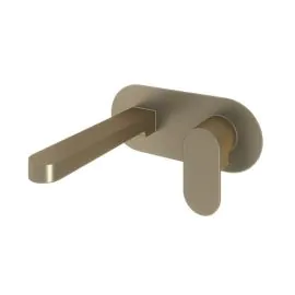 Abacus Ki Wall Mounted Basin Mixer Brushed Nickel TBTS-057-1602