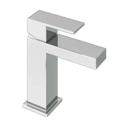 Abacus Plan Chrome Mono Basin Mixer TBTS-26-1202