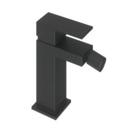 Abacus Plan Mono Bidet Mixer Matt Black TBTS-265-2202