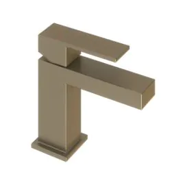 Abacus Plan Mini Mono Basin Mixer Brushed Nickel TBTS-267-1204