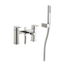 Abacus Edition Chrome Bath Filler with Hand Shower TBTS-32-3204