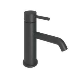 Abacus Iso Mono Basin Mixer Matt Black TBTS-345-1202