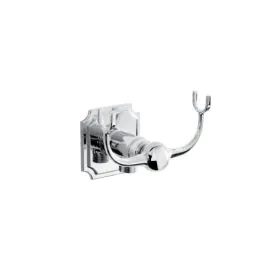 Bristan Traditional Wall Outlet with Handset Cradle & Square Plate TD WOSQCD05 C