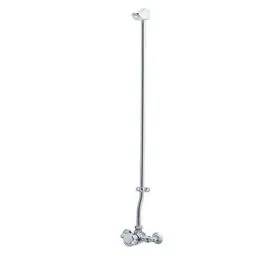 Bristan Timed Flow Temperature Adjustable Manual Shower Valve With Vandal Resistant Shower Head TFS 1 C