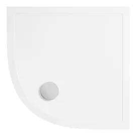 Envy 28mm Anti-Slip Ultra-Slim 800mm Quadrant Tray & Waste