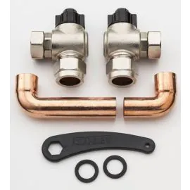 Adey Magnaclean Pro Valve Pack Inc Elbows VAL22PK2