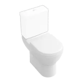 Abacus Simple Close Coupled Toilet Pan VBSW-35-1505