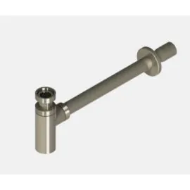Abacus Designer Bottle Trap Round Brushed Nickel VETW-057-0510