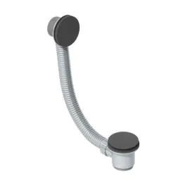 Abacus Bath Click Waste EZ Clean Matt Black VETW-105-1020