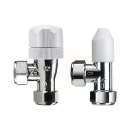 Honeywell 15mm Angled Manual TRV & L/s (VHL120-15A)