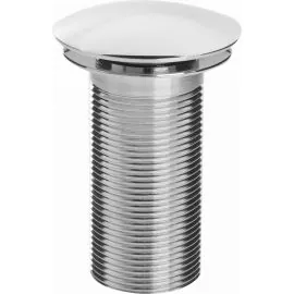 Bristan Round Clicker Basin Waste Unslotted W BASIN05 C 