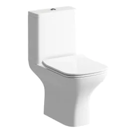 Vasca Tondo Soft Close Toilet Seat - White