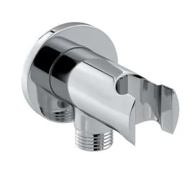Bristan Round Wall Outlet with Handset Holder WORD02 C