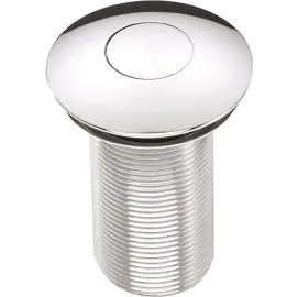 Bristan Round Push Basin Waste Unslotted W BASIN09 C