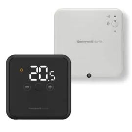 Honeywell DT4R Wireless Room Thermostat Black YT42BRFT22