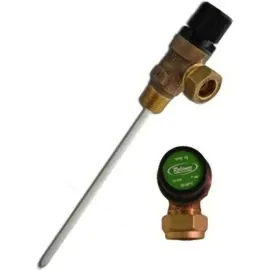 7 Bar 15mm X 1/2'' T&P Relief Valve 200mm Probe (Tpr15)