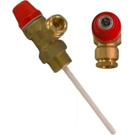 4 Bar 15mm X 3/4'' T&P Relief Valve Long 200mm Probe