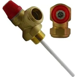 10 Bar 22mm X 3/4" T&P Relief Valve