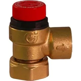 6 Bar Pressure Relief Valve 3/4" Loose Nut To 1/2" Bsp
