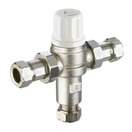 Rwc - 15mm Heatguard Dual Tmv2/3 Thermostatic Mixing Valve