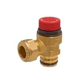 8 Bar 1/2" Pressure Relief Valve With Circlip Connection