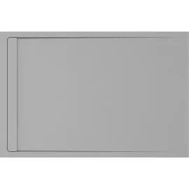 Envy 30mm Linear Slate 1000x800mm Rectangular Tray & Waste - Grey