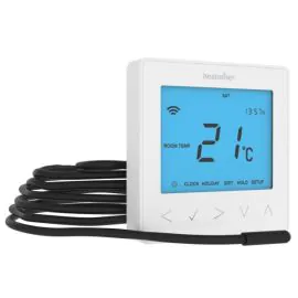 Heatmiser NeoStat-E - Electric Floor Heating Thermostat Glacier White